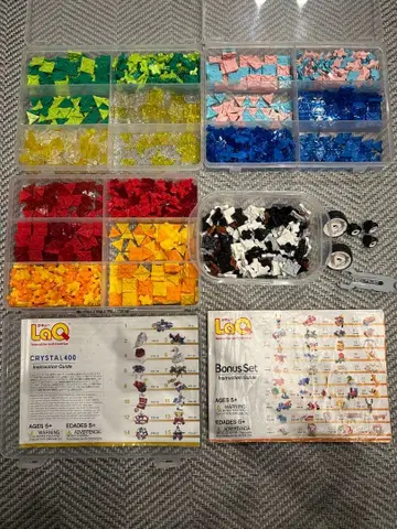 LaQ 크리스탈 400 & 보너스 세트