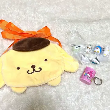 산리오 묶음 판매 미니백 메지루시 액세서리 코인 실린더