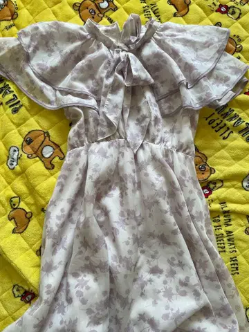 evelyn 꽃무늬 원피스 핑크