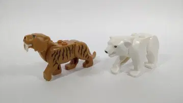 레고 시티 북극 시리즈 북극곰 사벨 타이거 정품 묶음 판매