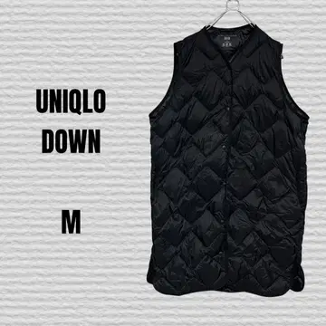 [ UNIQLO ] 울트라 라이트 다운 롱 베스트 09 BLACK M