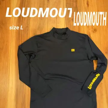 LOUDMOUTH 긴팔 모크넥 셔츠 L 사이즈