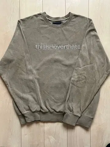 thisisneverthat T-Logo Crewneck coffee L