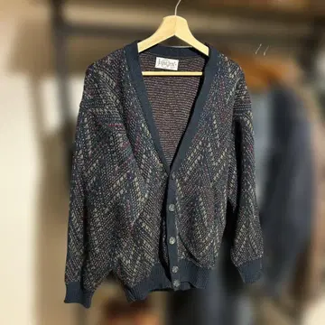 가디건 얀센 80년대 빈티지 미국제 구제 의류 새상품급