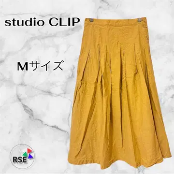 스튜디오 클립 studio CLIP 롱 플레어 스커트 M