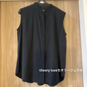 당일 발송 새상품급 theory luxe 띠어리 럭스 실크 혼방 블라우스