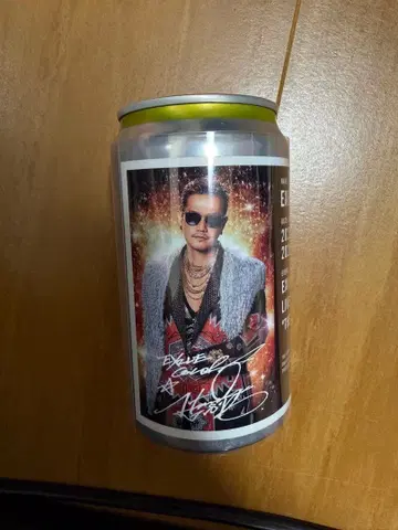 EXILE ATSUSHI 자판기 사인 포함 아티스트 캔 한정판