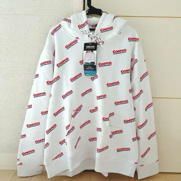 코스트코 커클랜드 로고 후드티 상의 올 패턴 속기모