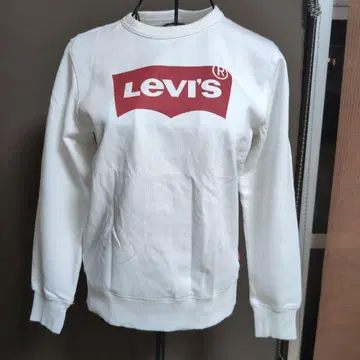 Levi's 화이트 맨투맨 트레이닝복
