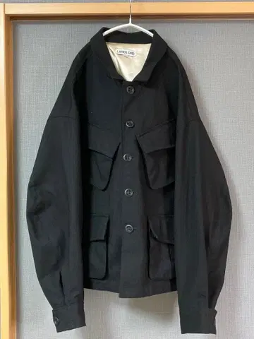 LANDLORD 카고 자켓 블랙