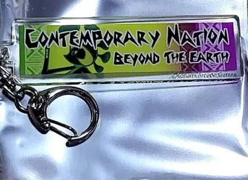 팝픈뮤직 곡 배너 아크릴 키링 컨템포러리 네이션