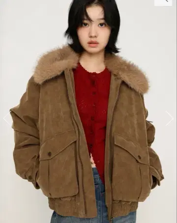 SLY WASHED PUFFER 블루종 아우터