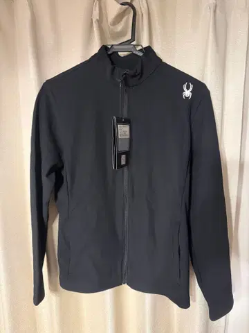 SPYDER 블랙 나일론 자켓 M