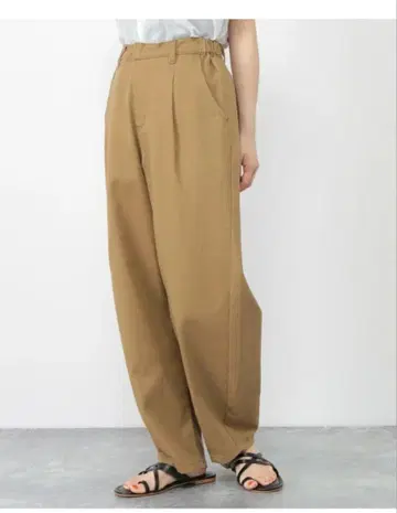 studio CLIP 롤업 유타리 슬라우치 팬츠