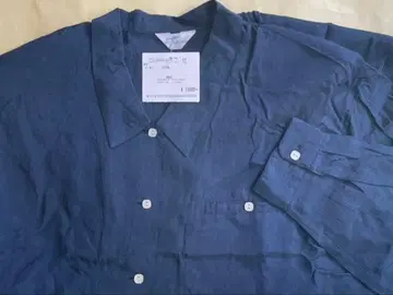 미사용 새상품 셔츠 네이비 사이즈 9 TAKAO IKEDA