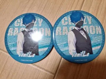 Vanilla CRAZY RACCOON 배지 2세트