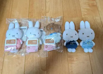 미피 & 보리스 복권 D상 마스코트 배지 5개 세트