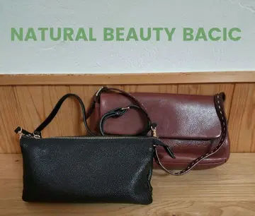 NATURAL BEAUTY BASIC 숄더백 2개 세트