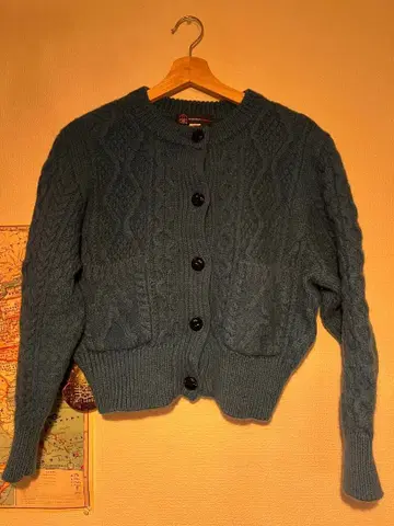 SeaRoomlynn 브리티시 울 니트 가디건