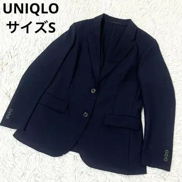 유니클로 감동 자켓 네이비 워셔블 2024 사이즈 S 인기 포켓