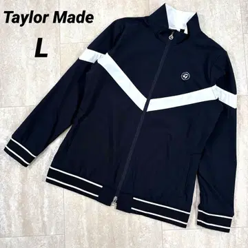 [ 테일러메이드 ] 자켓 네이비 더블 지퍼 얇은 소재 L 사이즈