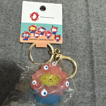 먀쿠먀쿠 산리오 클리어 컬러 폼폼푸딩 오사카 간사이 만박 키링