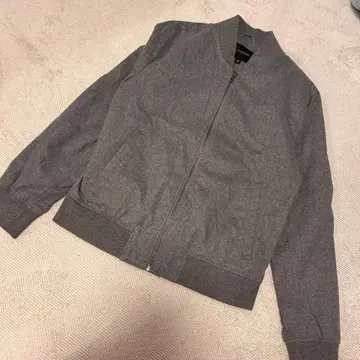 컨디션 최상 그레이 집업 점퍼 윈디 블록