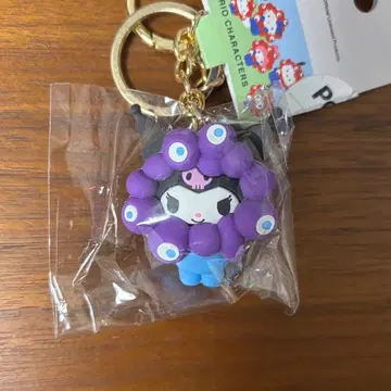 산리오 미야쿠미야쿠  입체 마스코트 컬러 키링 쿠로미