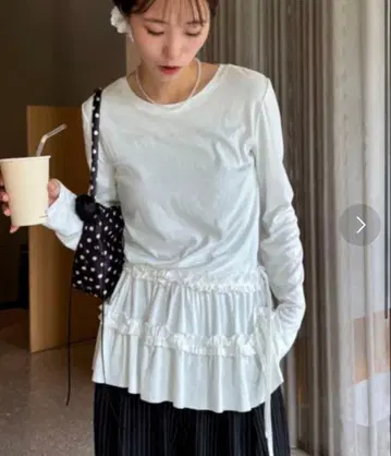 CIAOPANIC TYPY 프릴 벌룬 모듬 롱TEE