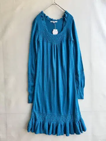 미사용 택 포함 레베카 테일러 여성용 니트 원피스 레나운 M