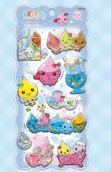 시즈쿠짱 POP UP STORE 키라린 워터씰 허니짱