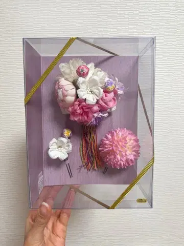 기모노 머리 장식 일본 정통의상 소품 후리소데 성인식 시치고산