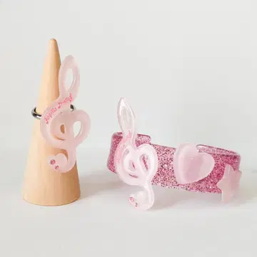 Angelic Pretty 팬시 멜로디 반지 & 뱅글