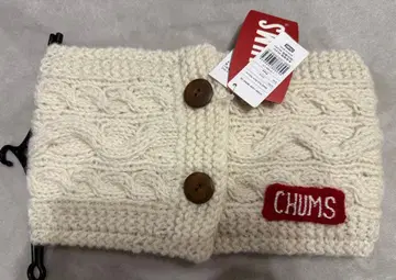 [ 미사용 새상품 컨디션 최상 ] 참스 네팔 니트 넥워머 아이보리