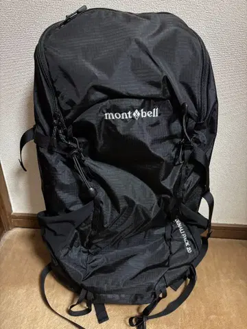 [ 새상품 미사용 ] 몽벨 디나리 팩 20 최신 모델 블랙