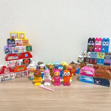 호빵맨 블록과 피규어 세트 블록