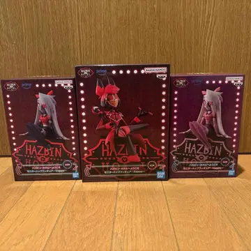 해즈빈 호텔에 오신 것을 환영합니다 모니터 탑 피규어 3개 세트