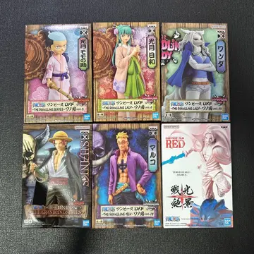 원피스 피규어 6개 세트 DXF 전광절경 샹크스 외 무료배송