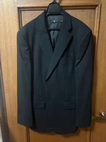 UNIQLO +J 울 블렌드 자켓 XL 블랙 택 포함 미사용