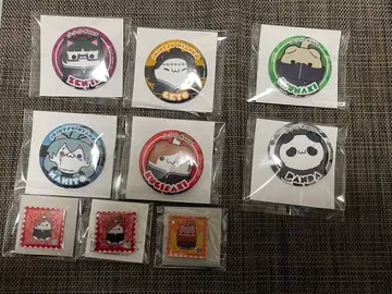 쵸소우 주술회전 MEGA CAT 메가냥코 캔뱃지 아크릴 스티커