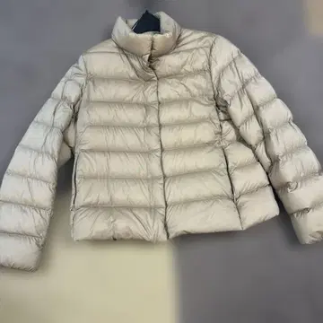 UNIQLO 울트라 라이트 다운 여성용 M 베이지 브라운