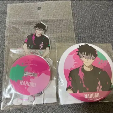 괴수 8호 BIG 아크릴 스탠드 페인트 스타일 ver 캔뱃지 나루미 겐