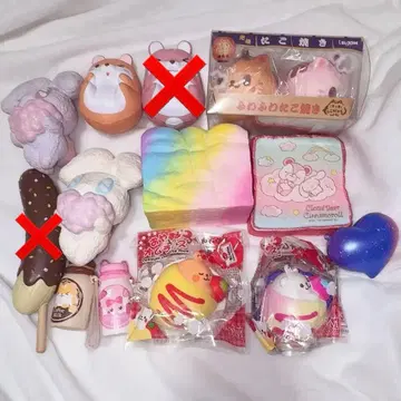 블루 스퀴즈 세트 하라주쿠 스타일