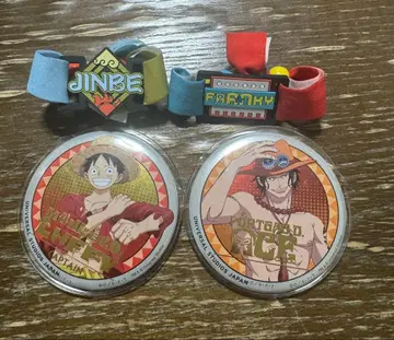 원피스 ONE PIECE 유니버셜 USJ 캔 배지 팔찌