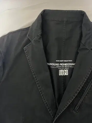 archive y2k 선 페이드 테일러드 자켓