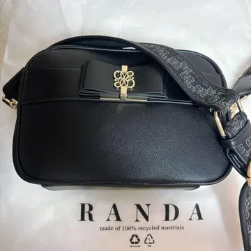 RANDA 블랙 숄더백
