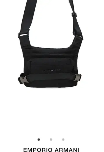 EMPORIO ARMANI 블랙 숄더백
