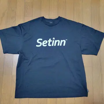 setinn 로고 T셔츠 블랙 M
