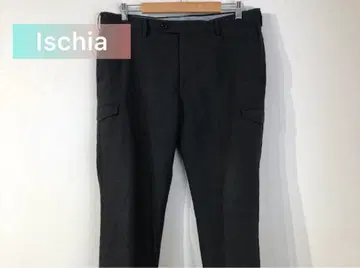 Ischia 차콜 카고 슬랙스 이스키아