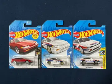 핫휠 CR-X 3대 세트 묶음 판매 US판 포함